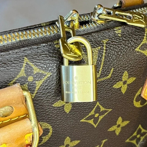 Louis Vuitton Alma PM Monogram Canvas Satchel Bag – Vintage 2001 France - Picture 6 of 15